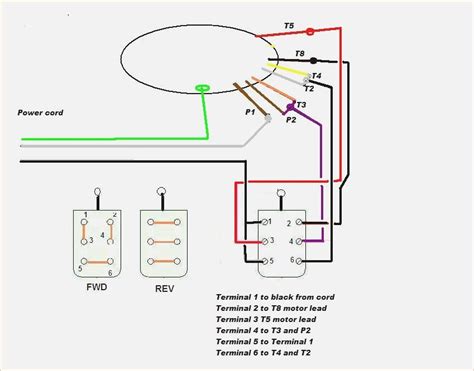 wiring diagram for reversing switch 